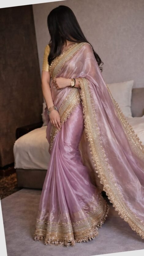 Party Wear Saree - Design 3