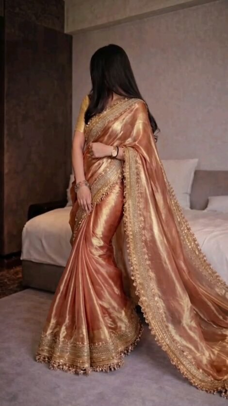 Party Wear Saree - Design 1