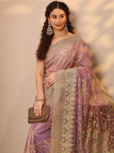 Georgette Saree - Design 4
