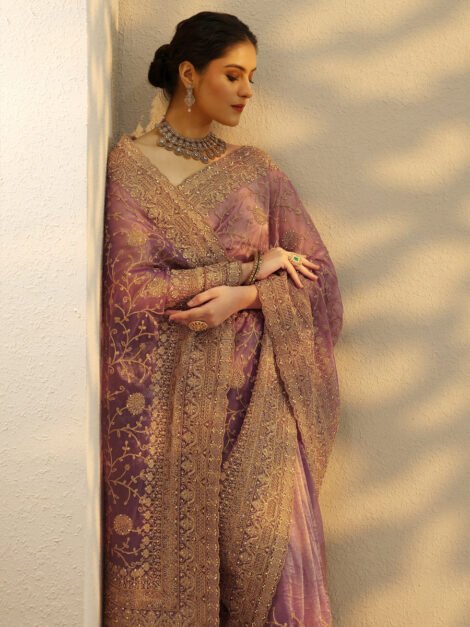Georgette Saree - Design 3